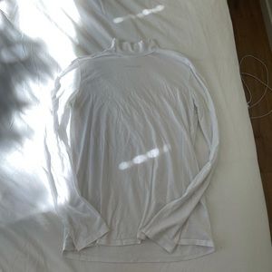 Everlane White Mockneck